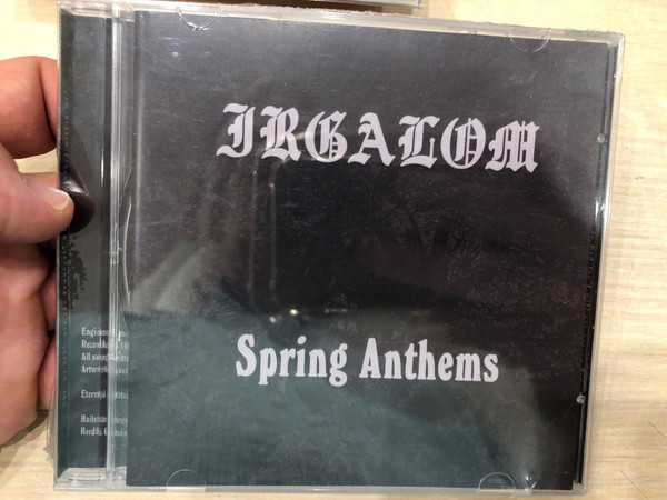 Irgalom – Spring Anthems / Abran Records Audio CD 2017 / ABR019