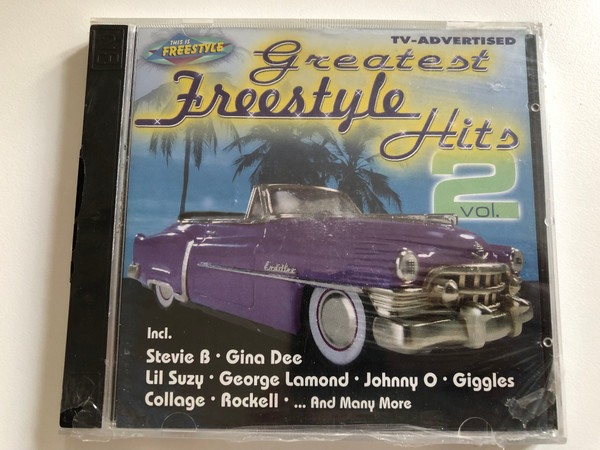 Greatest Freestyle Hits Vol. 2 / Incl. Stevie B, Gina Dee, Lil Suzy, George Lamond, Johnny O, Giggles, Collage, Rockell, and many more... / ZYX Music 2x Audio CD 2000 / ZYX 81263-2