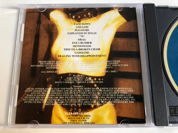 Ultrahead – Definition: Aggro / Bullet Proof Records Audio CD 1994 / CDVEST 40