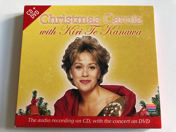 Christmas Carols with Kiri Te Kanawa / The audio recording on CD, with the concert on DVD / Warner Classic Audio CD + DVD CD 2004 / 50-518650347-2-8