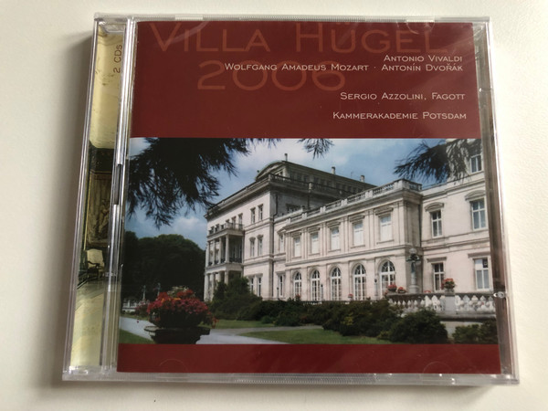 Villa Hügel 2006 - Antonio Vivaldi, Wolfgang Amadeus Mozart, Antonin Dvorak / Sergio Azzolini - fagott, Kammerakademie Potsdam / Ars Produktion 2x Audio CD 2006 / ARS CDK 56