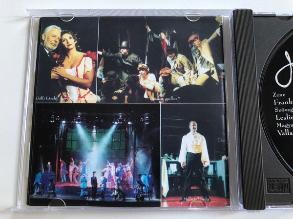 Jekyll & Hayde - Musical-thrillerr / A Musical Szinhaz Eredeti Szereposztasaban / Musical Records Audio CD 2001 / MR-0001