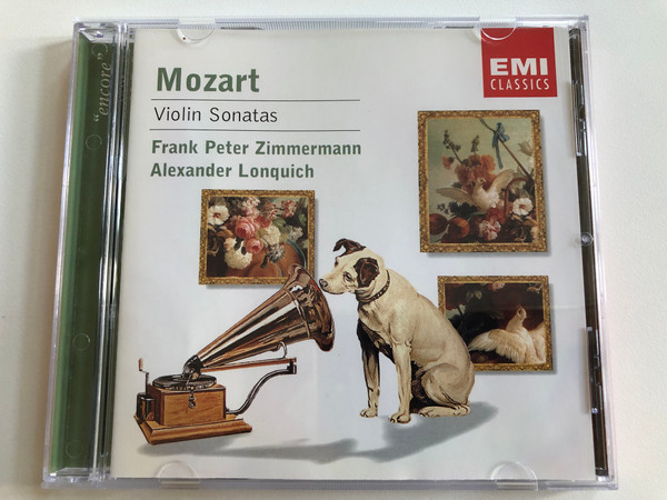 Mozart - Violin Sonatas - Frank Peter Zimmermann, Alexander Lonquich / 	EMI Classics Audio CD 2002 / 724357563529