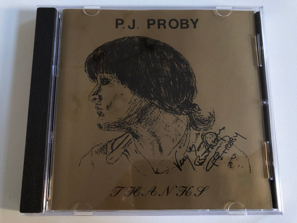 P.J. Proby – Thanks / J'ace Records Audio CD 1990 / TTONLCD.001