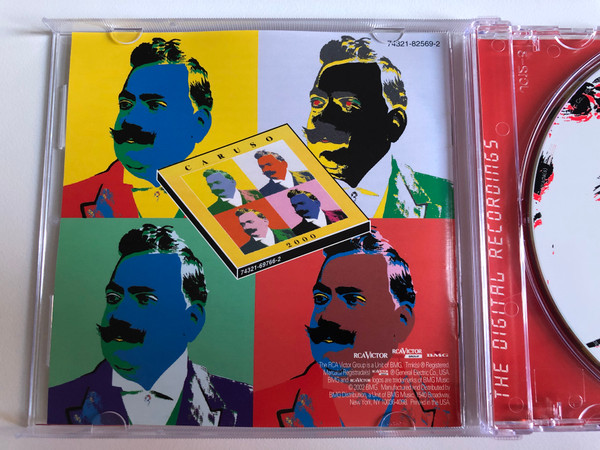 Italian Songs - Caruso / 'O sole mio, Santa Lucia, Core 'ngrato, A Vucchella, L' addio A Napoli, and others / BMG Classics Audio CD 2002 / 74321-82569-2