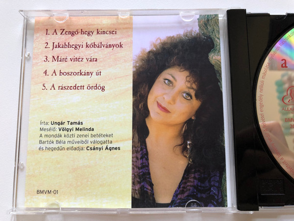a szerelmes ordog - Volgyi Melinda eloadasaban / Alexandra Kiado Audio CD 2004 / BMVM-01
