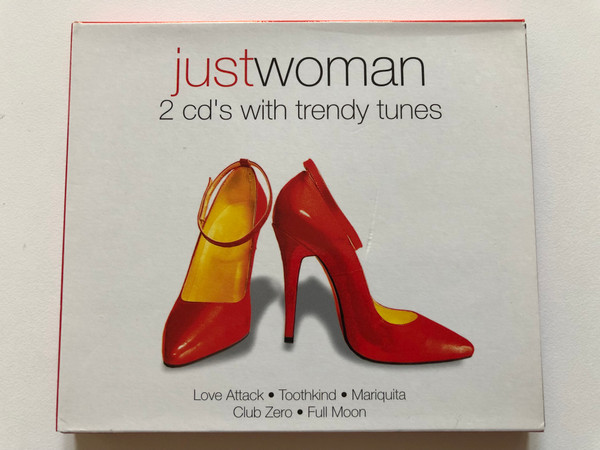 Just Woman - 2 cd's with trendy tunes / Love Attack, Toothkind, Mariquita, Club Zero, Full Moon / Promo Sound 2x Audio CD 2007 / DCD 2908/2