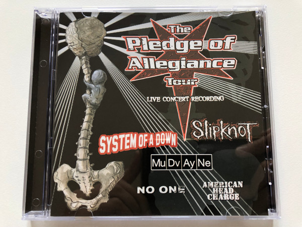 The Pledge Of Allegiance Tour - Live Concert Recording / System Of A Down, Slipknot, Mudvayne, No One, American Head Charge / Columbia Audio CD 2002 / 507959 2