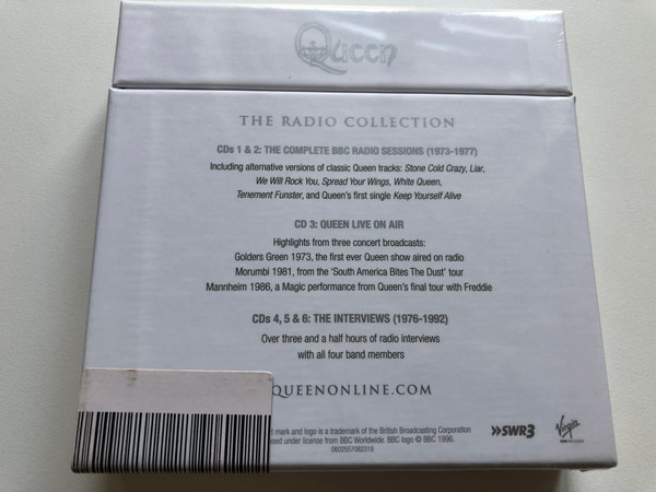 Queen – On Air / The Complete BBC Radio Sessions, Highlights From Three Concert Broadcasts And Over Three And A Half Hours Of Interviews / Virgin EMI Records 6x Audio CD 2016 / 0602557082319 