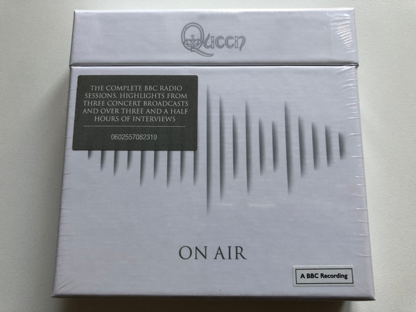 Queen – On Air / The Complete BBC Radio Sessions, Highlights From Three Concert Broadcasts And Over Three And A Half Hours Of Interviews / Virgin EMI Records 6x Audio CD 2016 / 0602557082319 