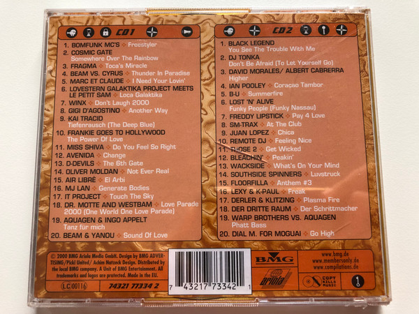Members Only #8 / Miss Shiva, Winx, Marc Et Claude, Beam & Yanou, Black Legend / BMG 2x Audio CD 2000 / 74321 77334 2 