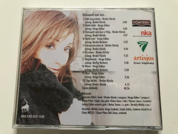 Binder Károly, Keresztes Ildikó, Varga Gábor - Holnaptól Más Lesz... / Binder Music Manufactory Audio CD / BMM 0702-6831-5548