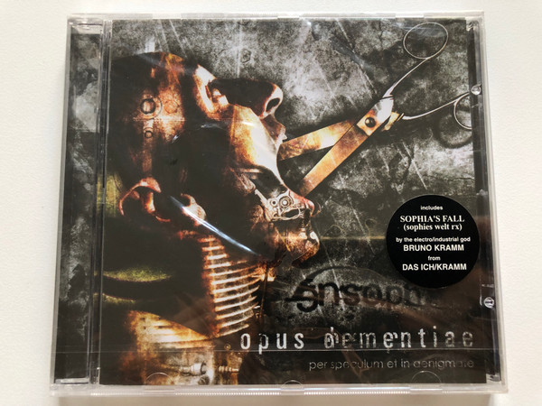 Ensoph – Opus Dementiae (Per Speculum Et In Aenigmate) / Includes: Sophia's Fall (sophies welt rx) by the electro/industrial god Bruno Kramm from Das Ich/Kramm / Cruz Del Sur Music Audio CD 2004 / Cruz6