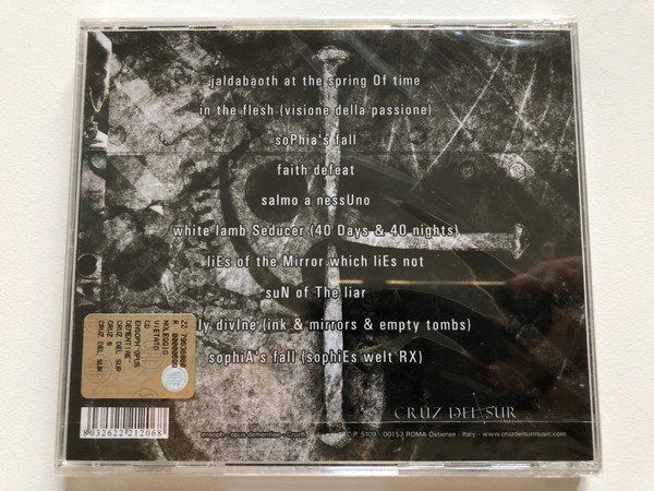 Ensoph – Opus Dementiae (Per Speculum Et In Aenigmate) / Includes: Sophia's Fall (sophies welt rx) by the electro/industrial god Bruno Kramm from Das Ich/Kramm / Cruz Del Sur Music Audio CD 2004 / Cruz6