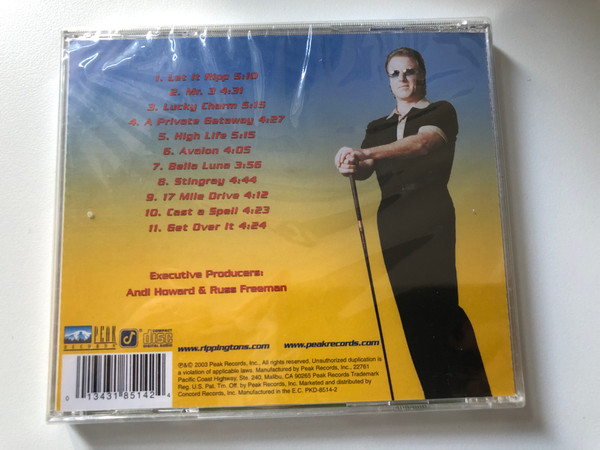 The Rippingtons Featuring Russ Freeman – Let It Ripp / Peak Records Audio CD 2003 / PKD-8514-2