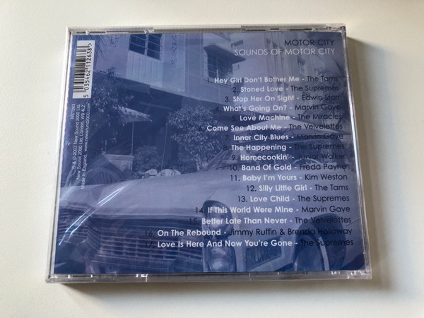 The Sound Of Motor City - The Supremes, Junior Walker, Kim Weston, Marvin Gaye / New Sound 2000 Audio CD 2003 / NST263