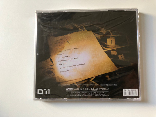 Assailant – Wicked Dream / Dockyard 1 Audio CD 2008 / DY100552