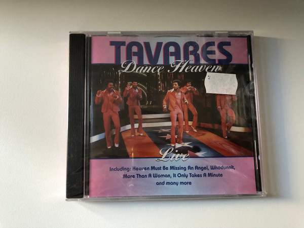 Tavares – Dance Heaven (Live) / Including: Heaven Must Be Missing An Angel, Whodunit, More Than A Woman, It Only Takes A Minute, and many more / Hallmark Audio CD 1996 / 304152