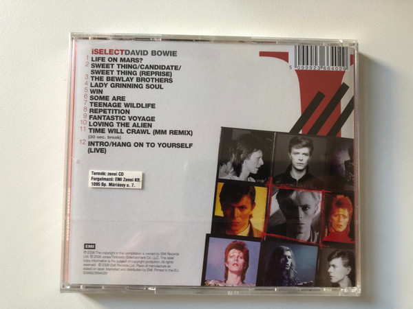 iSelect - Bowie / EMI Audio CD 2008 / 5099923664029