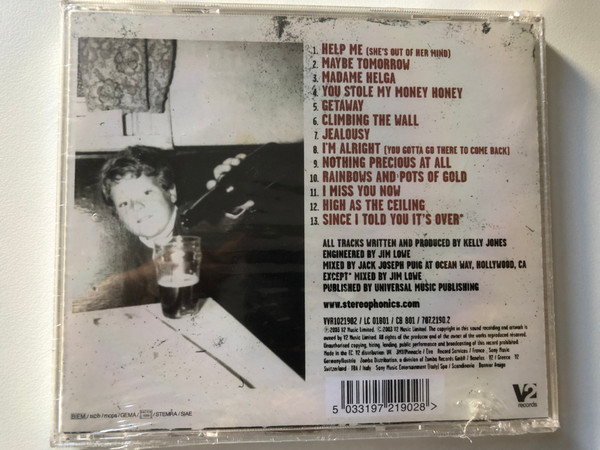 Stereophonics – You Gotta Go There To Come Back / V2 Records Audio CD 2003 / VVR1021902