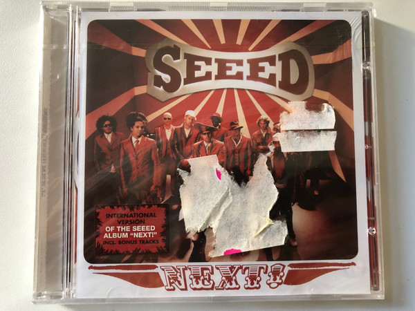 Seeed – Next! / International version of the seeed album ''Next!'', Incl. Bonus Tracks / Downbeat Audio CD 2006 / 5051011-3338-2-8