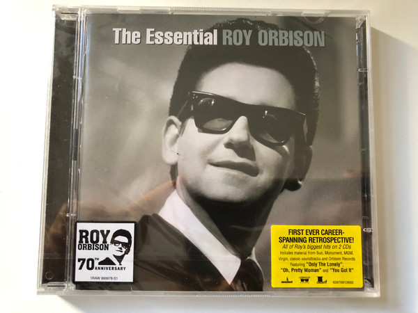 The Essential Roy Orbison / First Ever Career-Spanning Retrospective! All Of Roy's biggest hits on 2CDs. Featuring ''Only The Lonely'', ''Oh, Pretty Woman'' and ''You Got It'' / Monument 2x Audio CD 2006 / 82876812692