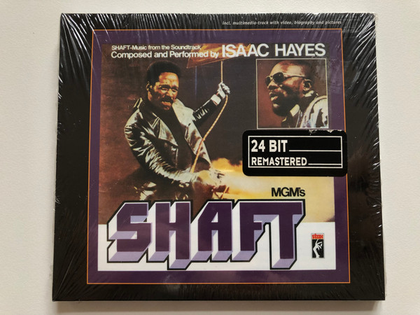 Shaft - SHAFT-Music from the Soundtrack, Composed and Performed by Isaac Hayes / ZYX Music Audio CD 2001 / SCD24-8802-2