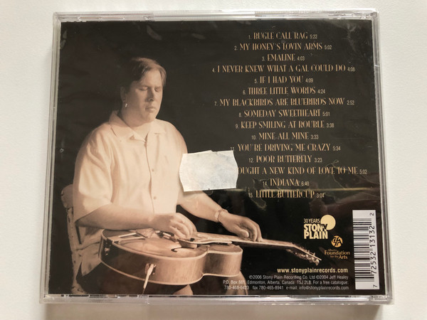 Adventures In Jazzland - Jeff Healey / Stony Plain Records Audio CD 2006 / SPCD 1313
