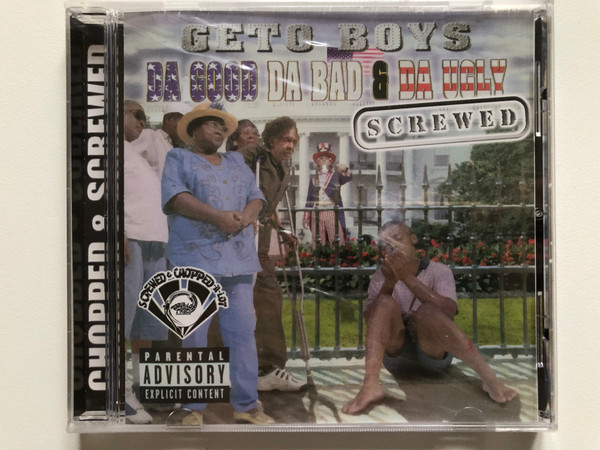 Geto Boys – Da Good Da Bad & Da Ugly Screwed / Rap-A-Lot Records Audio CD / 2-68579