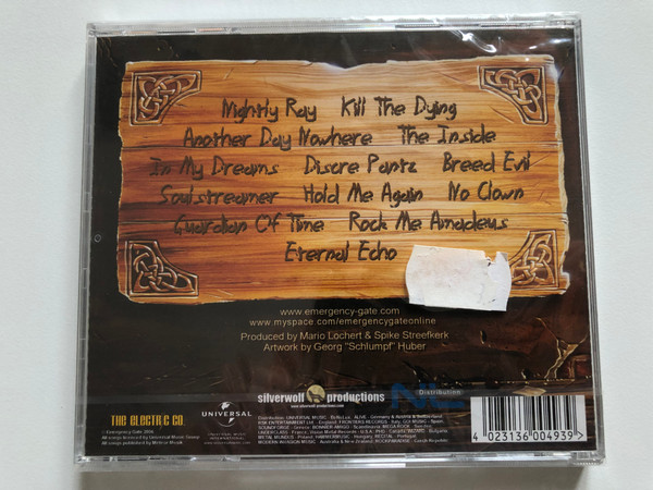 Emergency Gate – Nightly Ray / Silverwolf Productions Audio CD 2006 / SWP 0001 EG