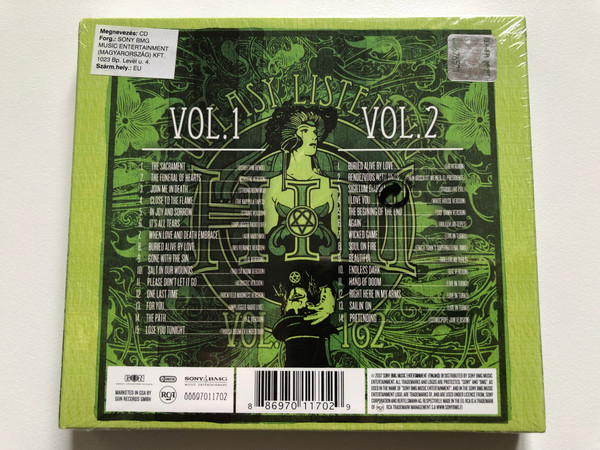HIM – Uneasy Listening Vol. 1 & 2 / RCA 2x Audio CD 2007 / 88697011702