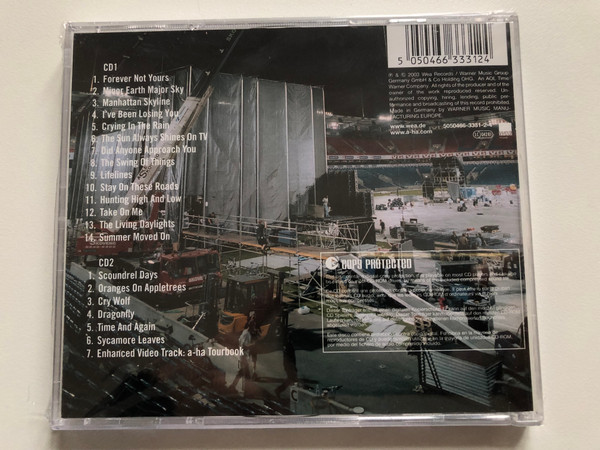a-ha – How Can I Sleep With Your Voice In My Head - Live / WEA Records 2x Audio CD 2003 / 5050466-3331-2-4