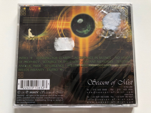 Council Of The Fallen – Deciphering The Soul / Featuring Tim Yeung (Ex Hate Eternal) and produced by Eric Rutan (Morbid Angel) / Season Of Mist Audio CD 2004 / SOM 083