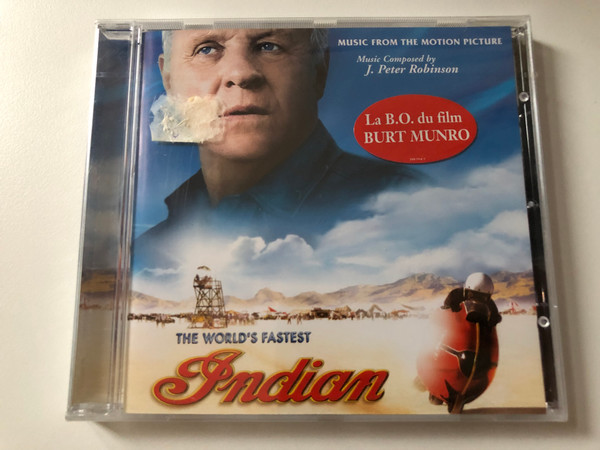 J. Peter Robinson – The World's Fastest Indian (Music From The Motion Picture)  Milan CD Audio 2006 (3299039900420)