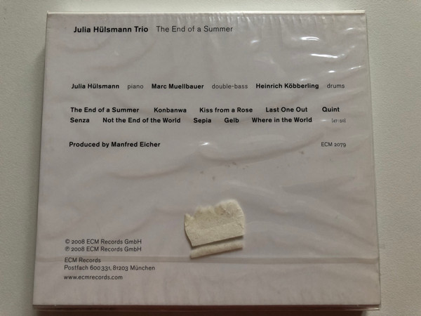 Julia Hülsmann Trio – The End Of A Summer / ECM Records CD Audio 2008 (ECM 2079)