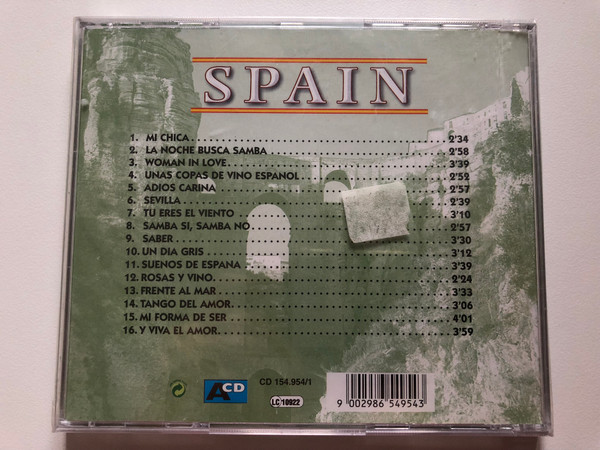 Spain / Mi Chica, La Noche Busca Samba, Tango Del Amor, Y Viva El Amor / ACD Audio CD / CD 154.954/1 