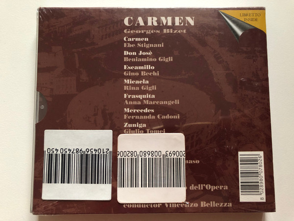 Omaggio all' Arena di Verona - Carmen - Georges Bizet / Orchestra E Coro Dell'Opera - Roma, Vincenzo Bellezza / Azzurra Music 2x Audio CD 2002 / GI121/2