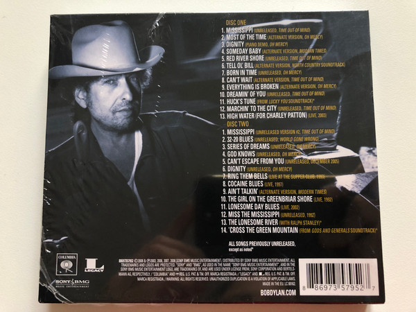Bob Dylan – Tell Tale Signs (Rare And Unreleased 1989-2006)  Columbia, Legacy CD Audio 2007 (886973579527)