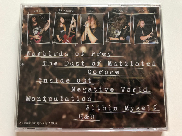  Amok – Negative World / CD Audio 2007