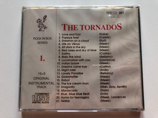 The Tornados / Rock In Box Series – 1. / Rock In Box Audio CD / RIB CD 001 (RIB CD 001)