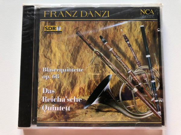 Franz Danzi - Blaserquintette op. 68 - Das Beicha'sche Quintett / New Classical Adventure Audio CD 1996 / MA 96 03 817