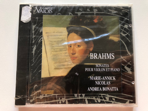 Brahms - Sonates Pour Violon Et Piano - Marie-Annick Nicolas, Andrea Bonatta / Auvidis-Valois Audio CD 1994 / V 4709