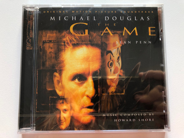 Michael Douglas - The Game - Sean Penn (Original Motion Picture Soundtrack) / Music Composed by Howard Shore / London Records Audio CD 1997 / 458 556-2