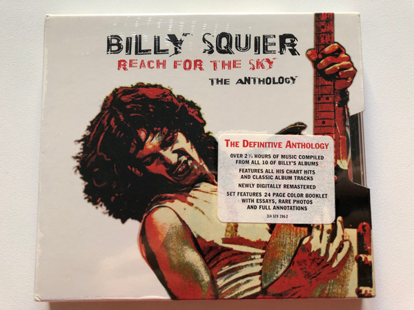 Billy Squier – Reach For The Sky: The Anthology / Over 2 1/2 Hours Of Music Compiled From All 10 Of Billy's Albums, Features All His Chart Hits And Classic Album Tracks. Newly Digitally Remastered. / Chronicles 2x Audio CD 1996 / 314 529 296-2