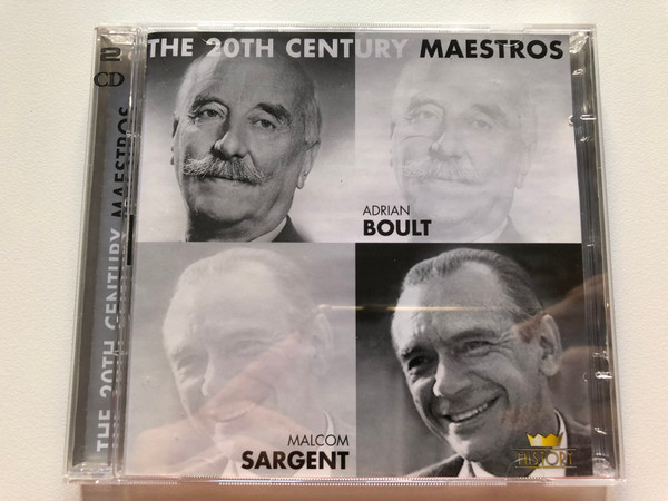 The 20th Century Maestros - Adrian Boult, Malcolm Sargent / History 2x Audio CD / 204562-308
