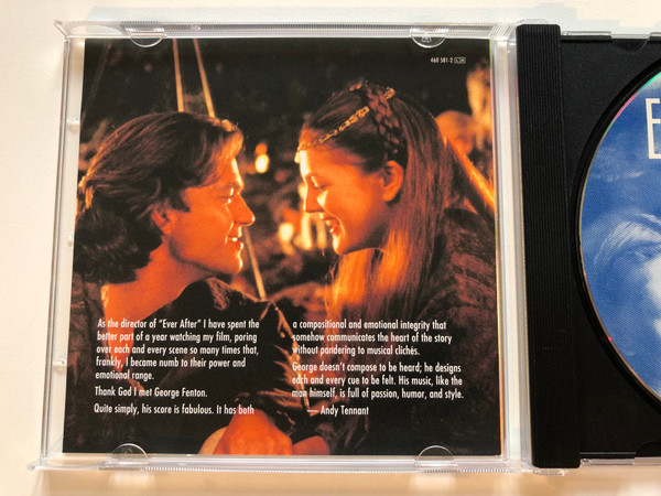 Ever After - A Cinderella Story (Original Motion Picture Soundtrack) - Music By George Fenton / London Records Audio CD 1997 / 460 581-2