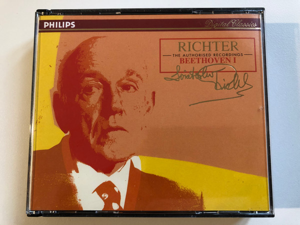 Richter - The Authorised Recordings - Beethoven I / Philips Digital Classics / Philips 2x Audio CD 1994 / 438 486-2