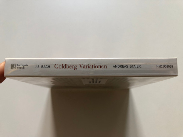 J.S. Bach – Andreas Staier – Goldberg-Variationen / Harmonia Mundi CD Audio 2010