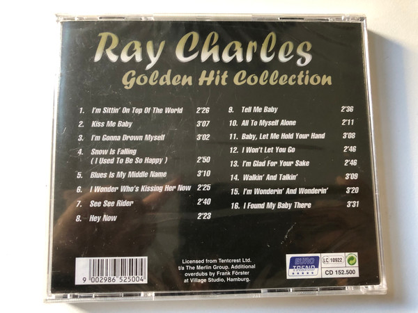 Ray Charles – Golden Hit Collection / Kiss Me Baby, See See Rider, Tell Me Baby, Snow Is Fallin' / Eurotrend Audio CD / CD 152.500