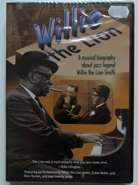 Willie the Lion DVD 2001 A musical biography about jazz legend / Directed by Marc Fields, Narrated by Joe Morton / Shanachie (016351631794)